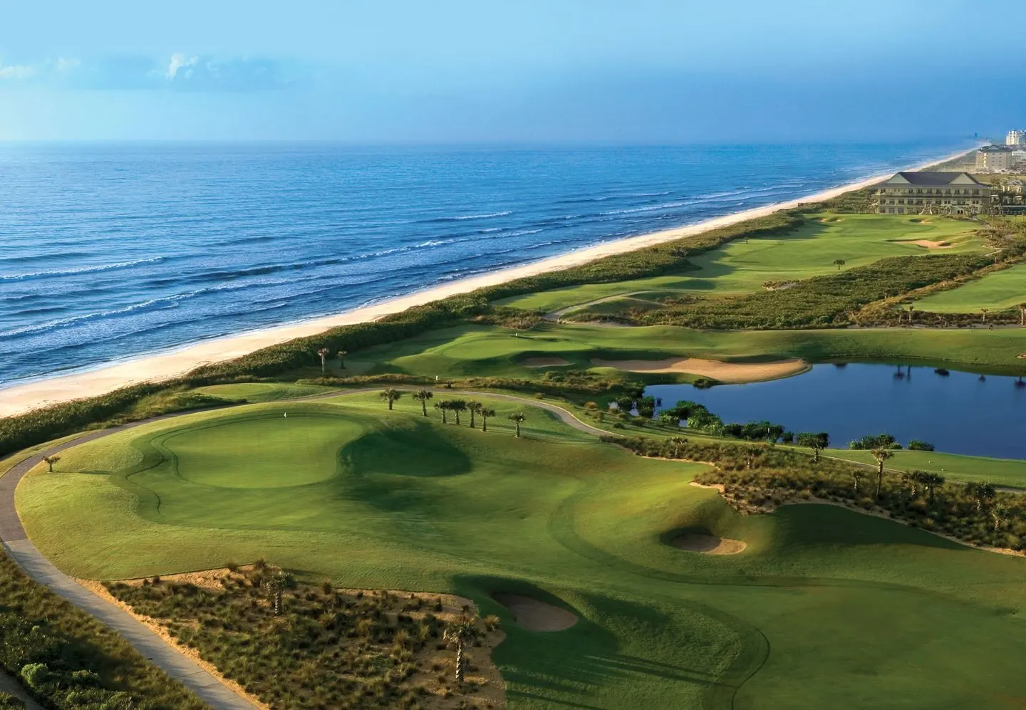 The Ocean Course at Hammock Beach along the Atlantic in Palm Coast